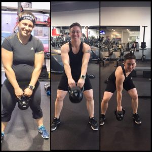 Kim lost 37lbs on her journey to becoming a police officer